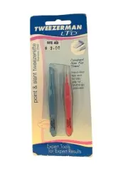 Tweezerman LTD Mini Slant & Point Tweezer Set
