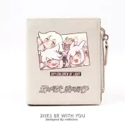 Sky Children of the Light Anime Zero Wallet Bifold Card Case Student Cards Bag