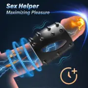 Electric 10Speed Men-Penis-Extender-Enlarger Enhancer Stretcher Sleeve Condom