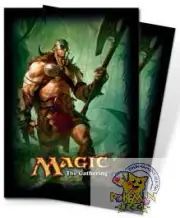 80 Ultra Pro Deck Protector Sleeves M12 Garruk, Primal Hunter card sleeves Mtg