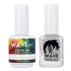 Wave Gel Matching - P202 Flashing Blue Lights 15ml Soak Off Gel Polish & Nail La