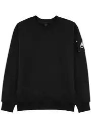 Moose Knuckles Hartsfield Cotton Sweatshirt - Black - L L