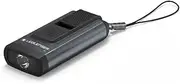 Ledlenser K6R Safety Compact Keychain Light 400 Lumens Rechargeable USB A Interface with Shrill Alarm Function (Grey)