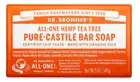 Dr Bronner's Hemp Tea Tree Pure-Castile Bar Soap 5 oz