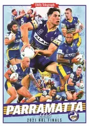 PARRAMATTA EELS 2021 TEAM POSTER, NRL RUGBY, STORM, RABBITOHS, DOGS PANTHERS 3