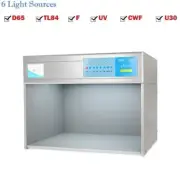 Color Matching Light Box Light Booth With 6 Light Sources D65 TL84 TL83 UV F CWF