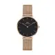 Daniel Wellington/ Petite Melrose/ 32mm玫瑰金米蘭金屬錶/ DW00100161