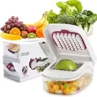Fullstar Vegetable Chopper, Spiral Vegetable Slicer, Vegetable Slicer with Co...