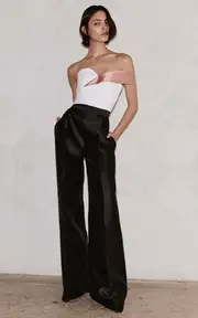[Greta Constantine] Zander Corseted Top