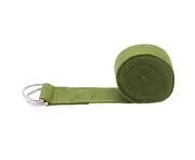 D-Ring Yoga Strap - Green