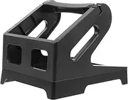 Angoily 1Pc Dual Use Label Paper Holder Versatile Bracket for Roll Fan Fold Labels for Thermal Printers Easy Assembly Organizes Labels for Office Home Use
