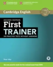 May, Peter : First Trainer Six Practice Tests without