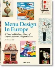 Menu Design In Europe by Steven Heller Paperback Book