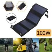 100W Small Waterproof Folding Portable Solar Panel Cells For Smartphone Batt