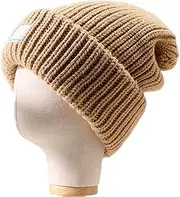 [Generic] Autumn and Winter Wool Hat, 2024 Loose Large Head Circumference Knitted Hat, Warm Pile Cold Hat, Thickened Wool Hat