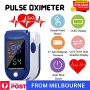 Professional Finger Pulse Oximeter Blood Oxygen Saturation & Heart Rate Monitor