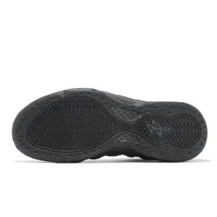 【NIKE 耐吉】休閒鞋 Air Foamposite One ANTHRACITE 男鞋 黑 氣墊 碳板 太空鞋(FD5855-001)