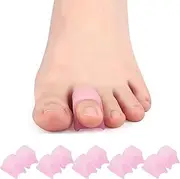 10 Pcs Hammer Toes Corrector Toe Splints, Gel Toe Straighteners Overlapping, Curled, Crooked, Claw, Toe Corrector,Hammer Toes for Men and Women