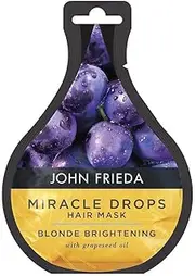 John Frieda Miracle Drops Brightening Hair Mask for Blonde Hairs, 25 ml