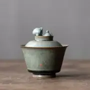 8.6cm Chinese Retro Tea Set Tea Cup Ceramic Decoration Porcelain Kung Fu Tea Set