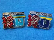 Olympic 2012 Ukraine NOC ( Prototype ) pin badge RARE !!!