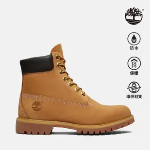 【Timberland】男款小麥黃經典防水6吋靴(10061713)