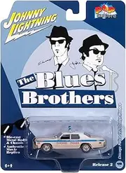 Johnny Lightning - Blues Brothers 1975 Dodge Monaco Chicago Police (Dirty Version) (JLSP396 from JLPC015)