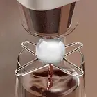Blanching Process for Coffee Accessories Stainless Steel Ice Sphere Tool