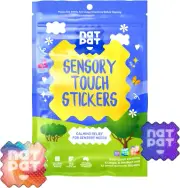 NATPAT Sensory Touch Fidget Stickers for Kids and Adults (22 Pack) – Buzzpatc...