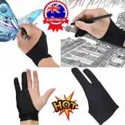 Two Finger Anti-fouling Glove Drawing & Pen Graphic Tablet Pad For Artist BlaZO