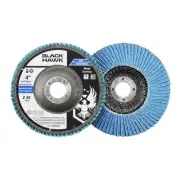 4 Inch Zirconia Abrasive Flap Discs Angle Grinder Wheels for Deburring, Blend...