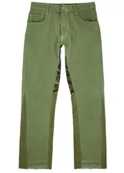 Jeanius Bar Atelier Panelled Flared Jeans - Multicoloured 1 - 32 (W32 / M) 32 (W32 / M)