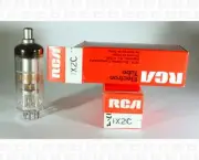 RCA 1X2C 1X2 Vacuum Tubes Made In USA NOS Lot Of 2 +Box