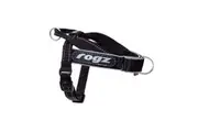 Rogz Small Black Letz Go Personalised Harness for Dogs