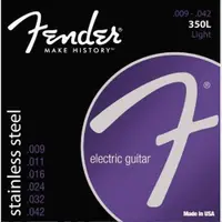 在飛比找蝦皮商城優惠-Fender 350L 09-42 不鏽鋼電吉他弦[唐尼樂器