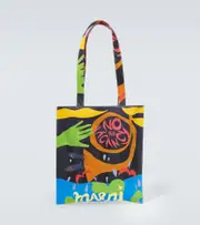 [Marni] Marni x No Vacancy Inn printed canvas tote bag