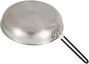 HANABASS Honeycomb Coating Pan Folding Wok Stainless Steel Non-Stick Outdoor Frying Pan