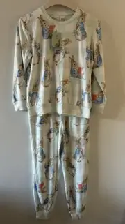 Peter Alexander Kids Peter Rabbit Plush PJ Set Size 8 Years RRP$69.95