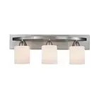 Vanity Light, Sand Nickel Wall Mounted Lighting Fixture for Bathroom With