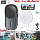 Wireless Wifi Smart Video Doorbell Security Intercom Camera Door Ring+32G SDCard