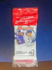 2020 Bowman Baseball 5 Value Fat Pack Lot Witt Dominguez
