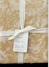 New Pottery Barn SORREL TOILE Duvet King/California King Harvest Gold NWT