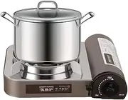 Small Camping Stove - High Output Cooktop - Portable High Temperature Resistant Barbecue Stove for Fishing, Backpacking, Patio, Camping
