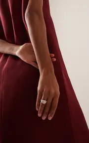[Simon Teakle] Art Deco Platinum Diamond Ring