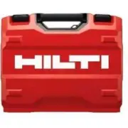 Hilti Portable Tool Boxes Hard Case For TE 4/6 22-Volt Dust Removal System Red