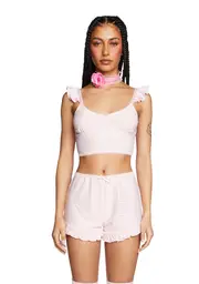 [Sugar Thrillz] Luster Love Shorts Set