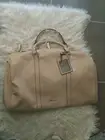 Tony Bianco overnight bag nude