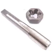 US Stock HSS M15 x 1mm Tap & M15 x 1mm Hexagon Die Metric Thread Right Hand Set