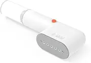 Travel Irons 800W Steamer for Clothes,Hand-Held Electric Iron Portable Clothing Steam Irons Clothing Steamer (Color : White)
