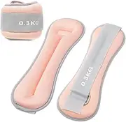 CEWROM Weight Cuffs Set Hand and Foot, 2 Pieces Adjustable Ankle Weights Set, Weight Cuffs Hand, Foot Weights and Ankle Weights for Beginners and Children Dance Movement